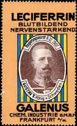 Gustav V. KÃ¶nig von Schweden