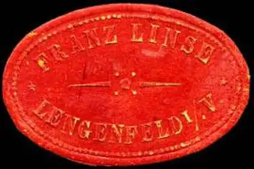 Franz Linse - Lengenfeld im Vogtland