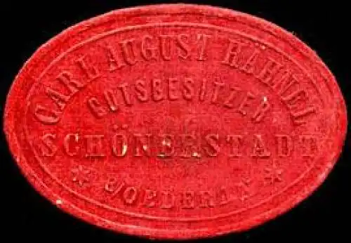 Carl August HÃ¤hnel - Gutsbesitzer - SchÃ¶nerstadt bei Oederan