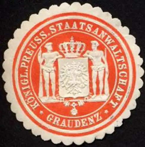 KÃ¶niglich Preussische Staatsanwaltschaft - Graudenz