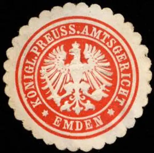 KÃ¶niglich Preussisches Amtsgericht - Emden