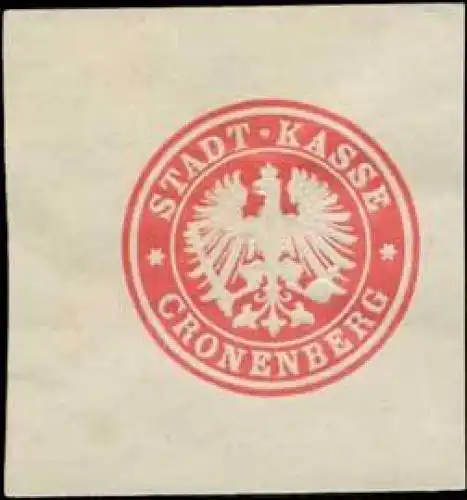 Stadt-Kasse Cronenberg