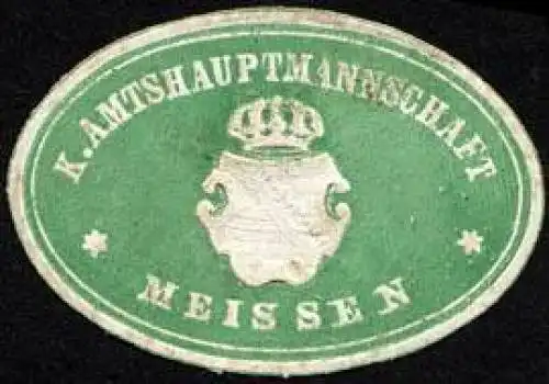 KÃ¶nigliche Amtshauptmannschaft - Meissen