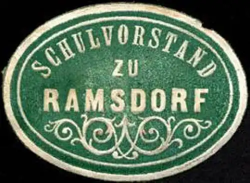 Schulvorstand zu Ramsdorf (Borna)