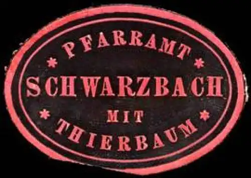 Pfarramt Schwarzbach mit Thierbaum