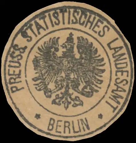 Pr. Statistisches Landesamt Berlin