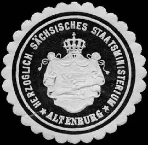 Herzoglich SÃ¤chsisches Staatsministerium - Altenburg