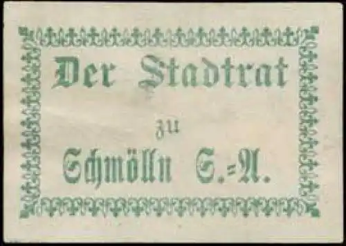 Der Stadtrat zu SchmÃ¶lln S.A