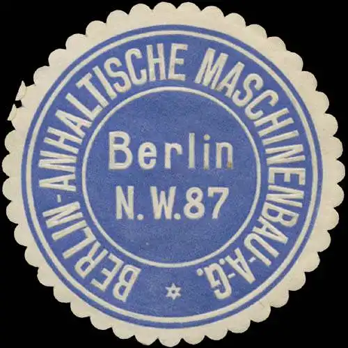 Berlin-Anhaltische Maschinenbau AG BAMAG