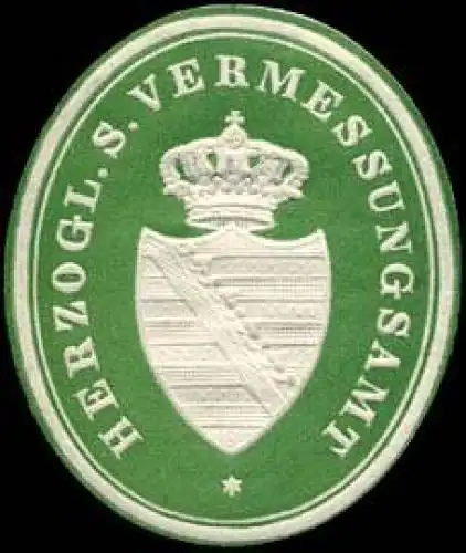 Herzoglich SÃ¤chsische Vermessungsamt