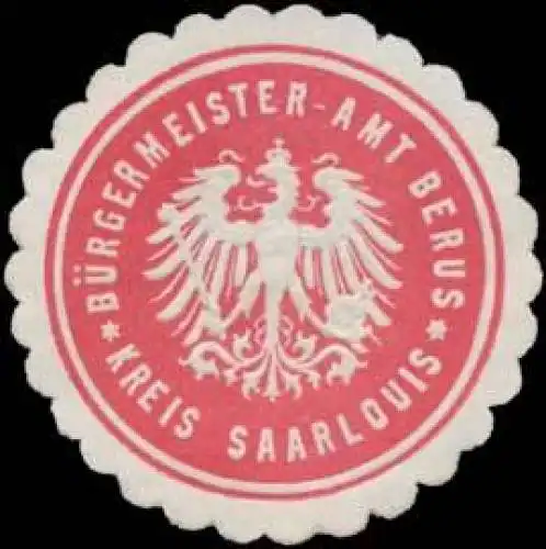 BÃ¼rgermeister-Amt Berus Kreis Saarlouis