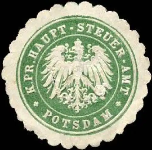 KÃ¶niglich Preussisches Haupt - Steuer - Amt - Potsdam