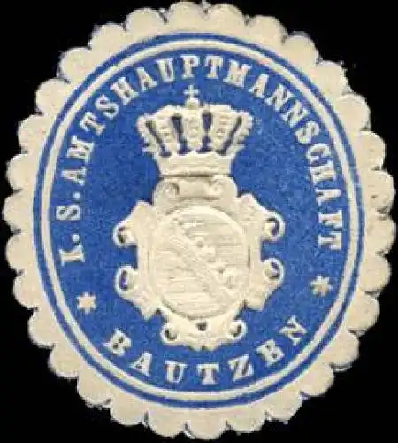 KÃ¶niglich - SÃ¤chsische Amtshauptmannschaft Bautzen