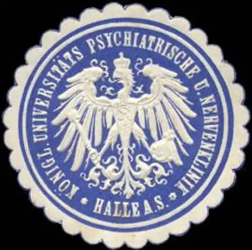 K. UniversitÃ¤ts- Psychiatrische und Nervenklinik Halle an der Saale