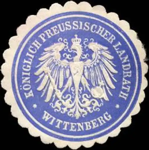 KÃ¶niglich - Preussischer Landrath Wittenberg
