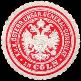 K.u.K. Ãsterreichisch Ungarische General - Consulat in KÃ¶ln
