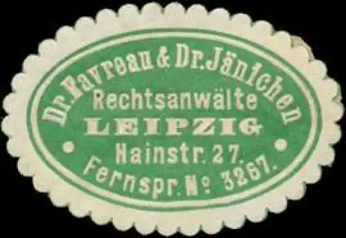 RechtsanwÃ¤lte Dr. Favreau & Dr. JÃ¤nichen