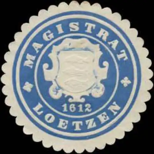 Magistrat Loetzen/OstpreuÃen