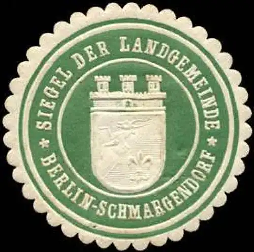 Siegel der Landgemeinde - Berlin - Schmargendorf