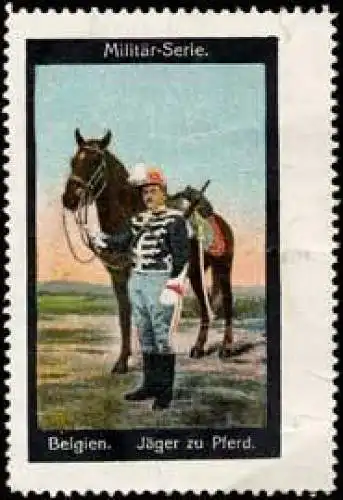 Belgien - JÃ¤ger zu Pferd