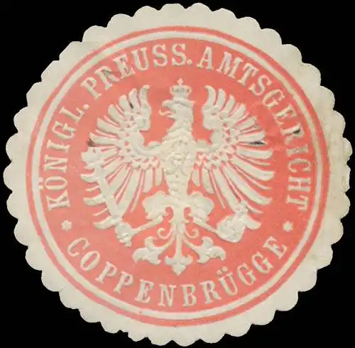 K. Pr. Amtsgericht CoppenbrÃ¼gge