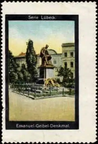 Emanuel - Geibel - Denkmal