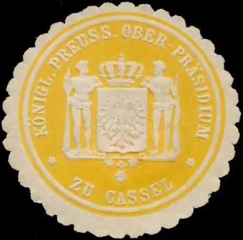 K. Pr. Ober-PrÃ¤sidium zu Kassel