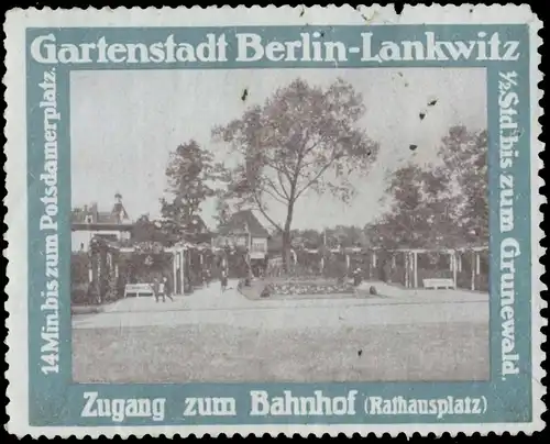 Zugang zum Bahnhof Lankwitz