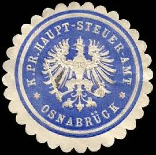 KÃ¶niglich Preussisches Haupt - Steuer - Amt - OsnabrÃ¼ck