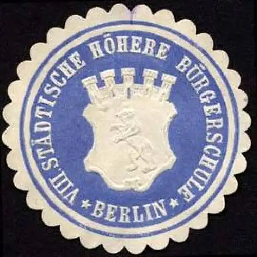 VIII. Städtische Höhere Bürgerschule - Berlin