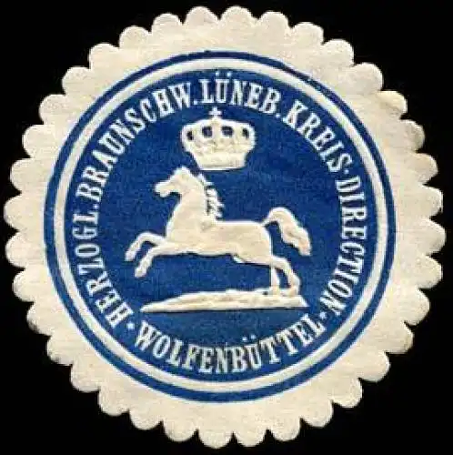 Herzoglich Braunschweig LÃ¼neburgische Kreis - Direction - WolfenbÃ¼ttel