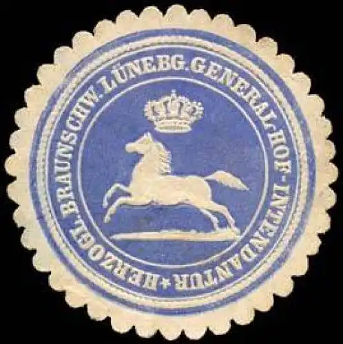 H. Br. LÃ¼neburgische General-Hof-Intendantur