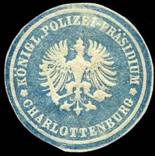 KÃ¶nigliches Polizei - PrÃ¤sidium - Charlottenburg