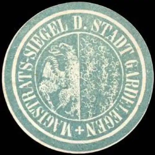 Magistrats - Siegel der Stadt Gardelegen