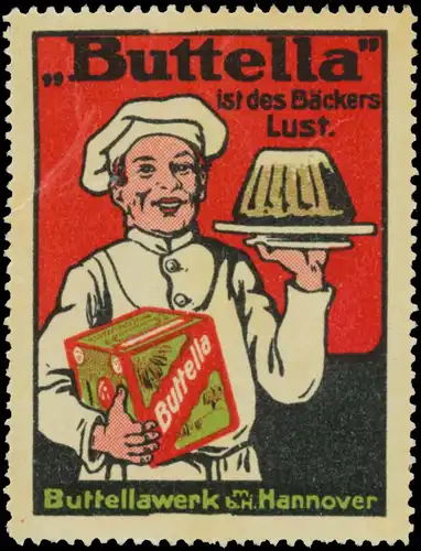 Buttella ist des BÃ¤ckers Lust