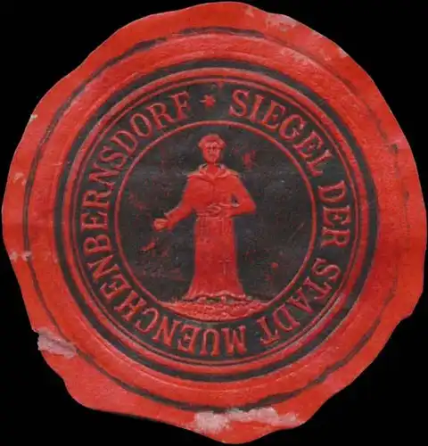 Siegel der Stadt MÃ¼nchenbernsdorf