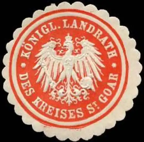 KÃ¶niglicher Landrath des Kreises St. Goar