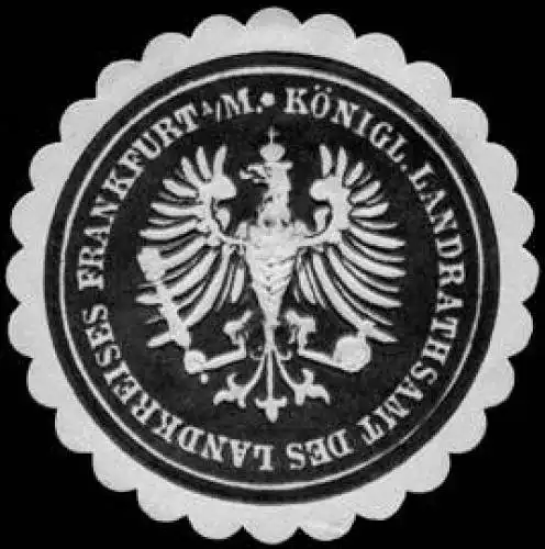 KÃ¶nigliches Landrathsamt des Landkreises Frankfurt am Main