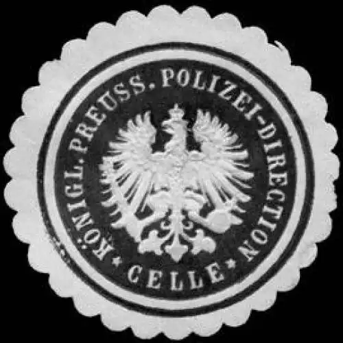 KÃ¶niglich Preussische Polizei - Direction - Celle