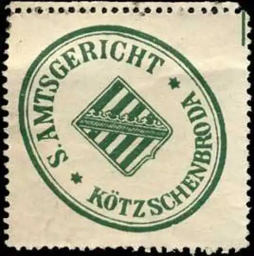 SÃ¤chsisches Amtsgericht - KÃ¶tzschenbroda