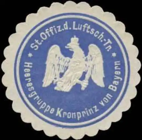 St. Offizier der Luftschiffer-Truppen