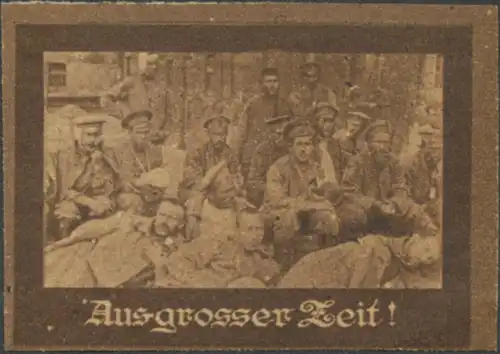 Aus grosser Zeit - Verwundete