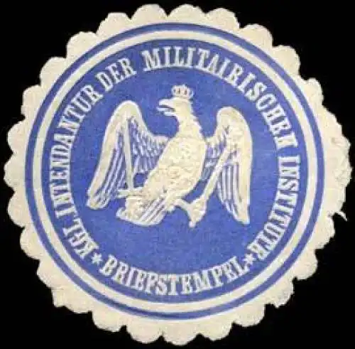 KÃ¶nigliche Intendantur der Militairischen Institute - Briefstempel