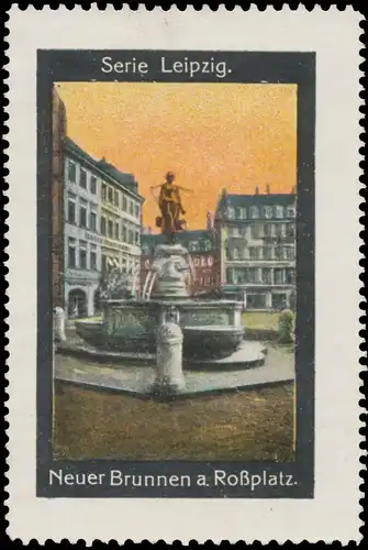 Neuer Brunnen am RoÃplatz