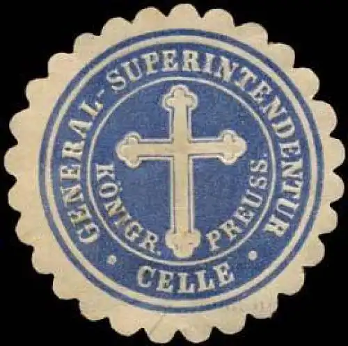 K. Pr. General-Superintendantur - Celle (Kirche)