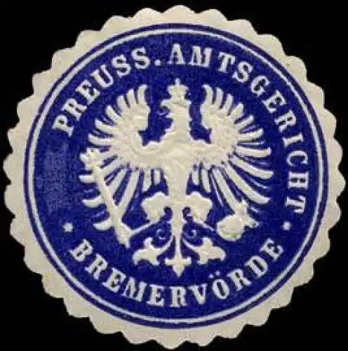 Preussisches Amtsgericht - BremervÃ¶rde