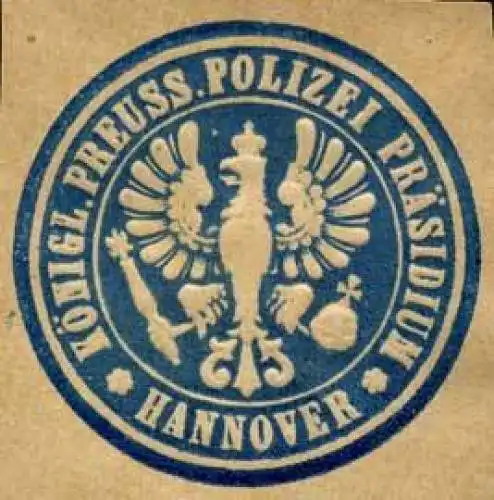 KÃ¶niglich Preussisches Polizei PrÃ¤sidium - Hannover
