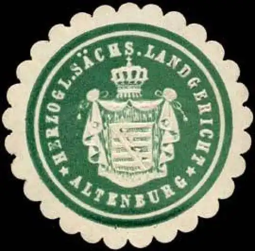 Herzoglich SÃ¤chsisches Landgericht - Altenburg