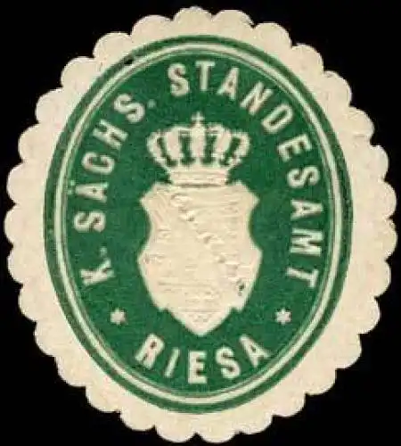 KÃ¶niglich SÃ¤chsisches Standesamt - Riesa