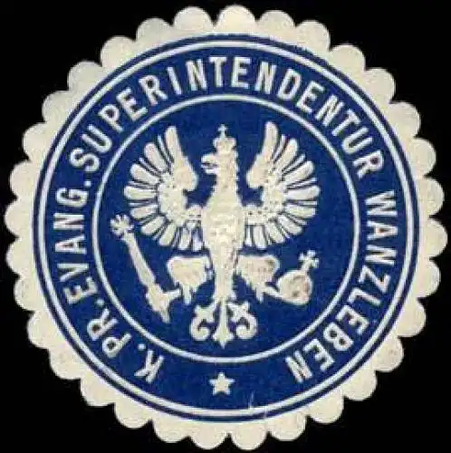 KÃ¶niglich Preussische evangelische Superintendentur Wanzleben